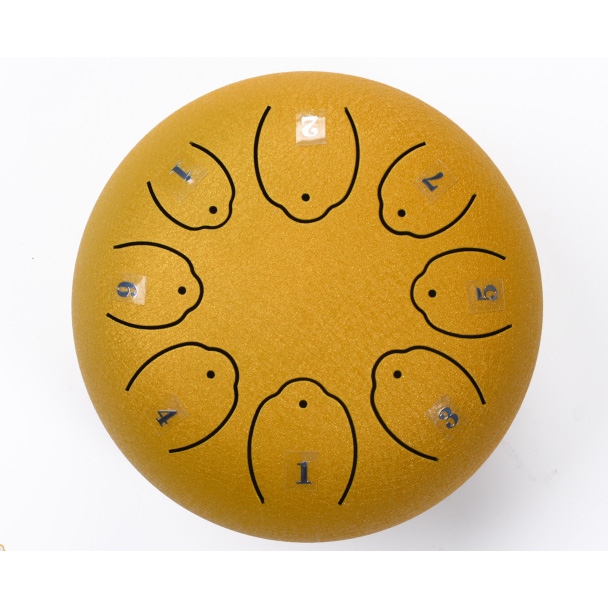 6寸8音小魚(yú)款空靈鼓